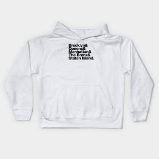 The Five Boroughs Kids Hoodie